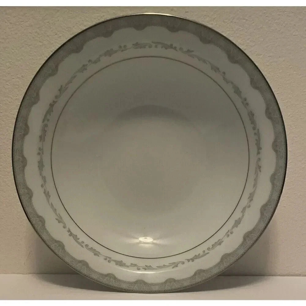Noritake Margaret #6243 10" Large Round Vegetable Serving Bowl Vintage